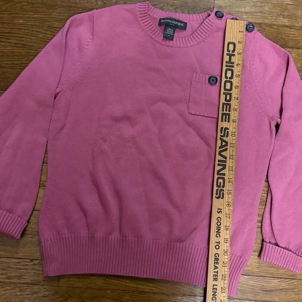 Banana Republic Boys XL Sweater in Pink - Picture 2 of 4
